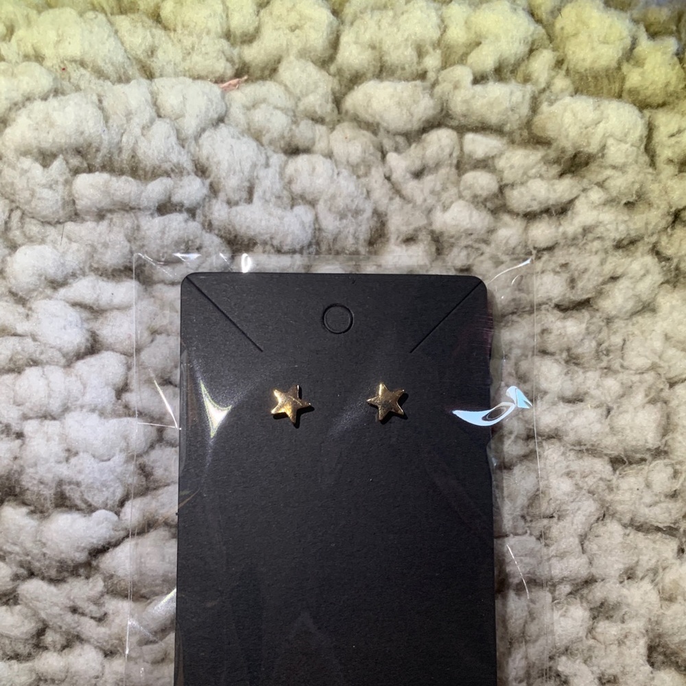 Golden Star Earrings